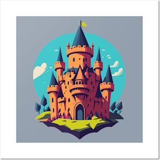 Cute Castle Posters and Art